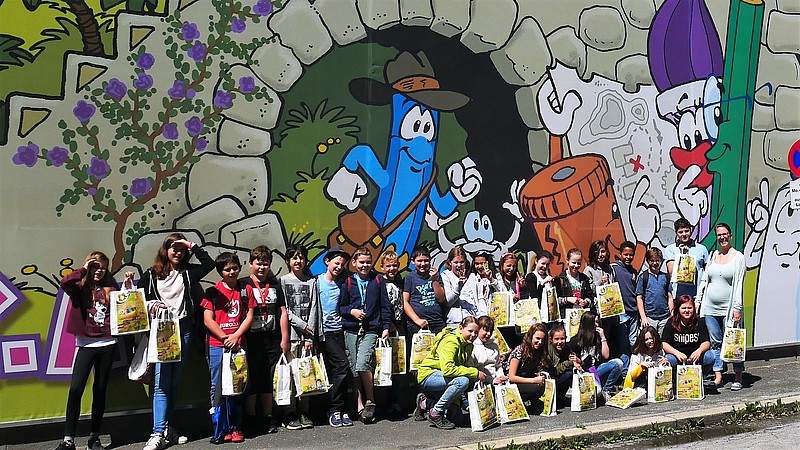 Besuch der Jollyfabrik